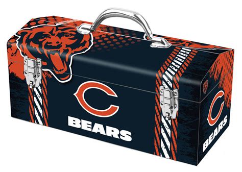 sainty international chicago bears 16.3 in nfl tool box steel|Sainty International 79.